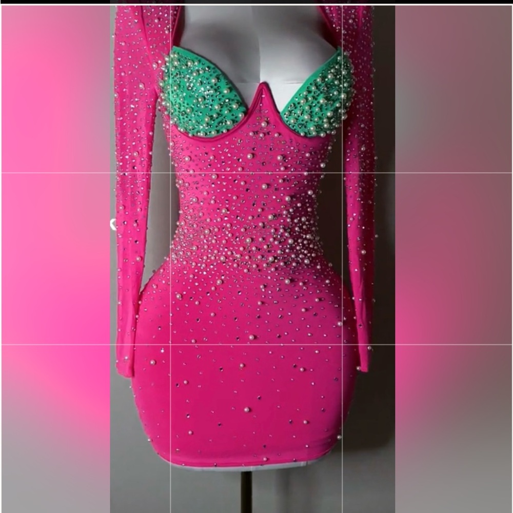 New Pearl Stone Lux Dress
